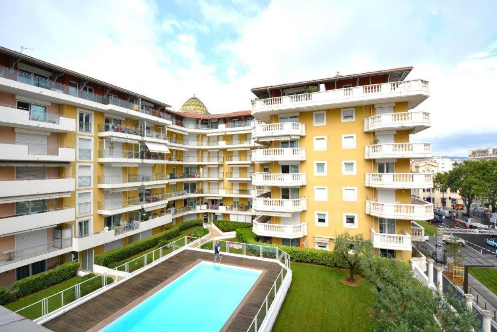 Palais Des Domes Piscine Et Parking Apartment นีซ ภายนอก รูปภาพ